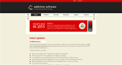 Desktop Screenshot of addictive-software.com