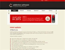 Tablet Screenshot of addictive-software.com